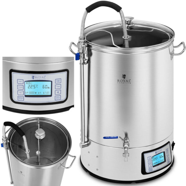 1010893-kociol-warzelny-zacierny-do-produkcji-piwa-stal-nierdzewna-2500w-lcd-40l-hurtownia-sklep-dystrybutor 1010893 kociol warzelny zacierny do produkcji piwa stal nierdzewna 2500w lcd 40l hurtownia sklep dystrybutor