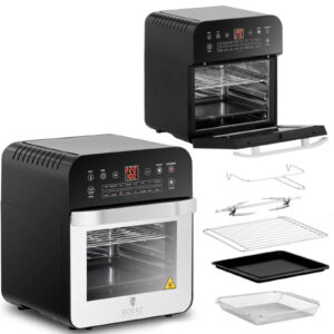 Piekarnik piecyk wielofunkcyjny z rożnem 13 programów 1.6kW 12L 5 Piekarnik piecyk wielofunkcyjny z rożnem 13 programów 1.6kW 12L - obrazek 1