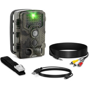 Fotopułapka kamera leśna z czujnikiem ruchu 8MP F-HD 20m IR LED USB 8 Fotopułapka kamera leśna z czujnikiem ruchu 8MP F-HD 20m IR LED USB - obrazek 1