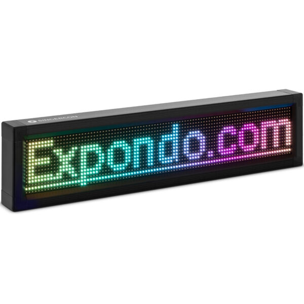 Reklama tablica świetlna 96 x 16 kolorowe diody LED 67 x 19 cm 1 10110275 1