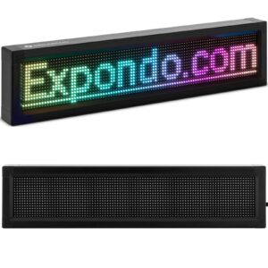 Reklama tablica świetlna 96 x 16 kolorowe diody LED 67 x 19 cm 5 Reklama tablica świetlna 96 x 16 kolorowe diody LED 67 x 19 cm - obrazek 1