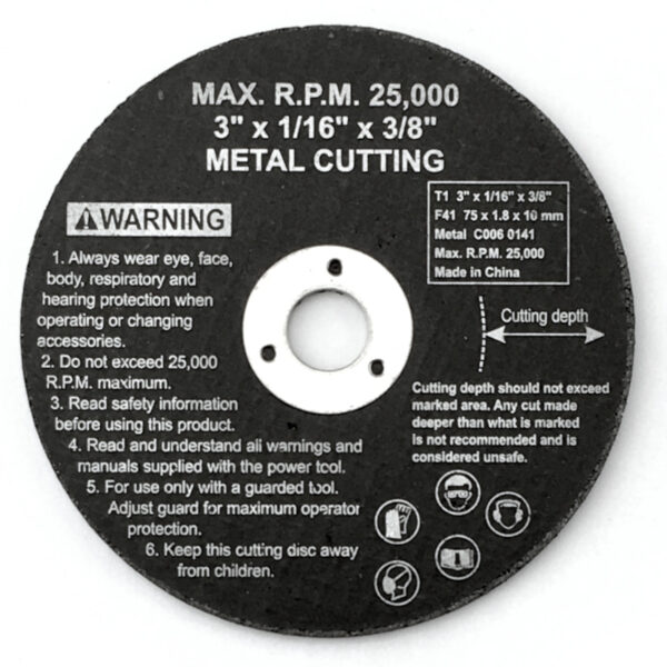 Tarcza do szlifierki pneumatycznej MSW 75mm 3'' METAL 1 1011074 1 tarcza do szlifierki pneumatycznej 76mm 3cale msw hurtownia sklep