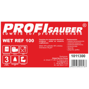 Ściereczki do nasączania POWER ProfiSauber WET REF 100 - WKŁAD 3 Ściereczki do nasączania POWER ProfiSauber WET REF 100 - WKŁAD - obrazek 2