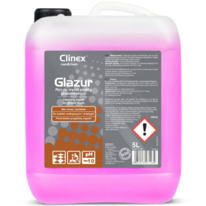 Płyn do mycia podłóg płytek glazury kamienia CLINEX Glazur 5L 1 Płyn do mycia podłóg płytek glazury kamienia CLINEX Glazur 5L - obrazek 1