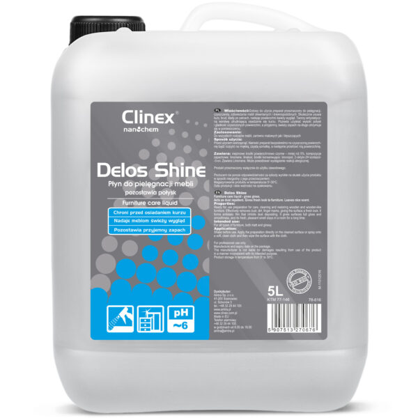 1011366-77-146-clinex-delos-shine-5l-5907513270676-dystrybutor-lubuskie 1011366 77 146 clinex delos shine 5l 5907513270676 dystrybutor lubuskie