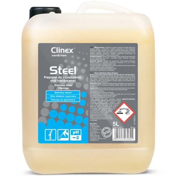 1011371-77-545-clinex-gastro-steel-5l-5907513272694-dystrybutor-lubuskie 1011371 77 545 clinex gastro steel 5l 5907513272694 dystrybutor lubuskie