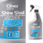 1011372 77 628 clinex shine steel 650ml 5907513273097 dystrybutor lubuskie