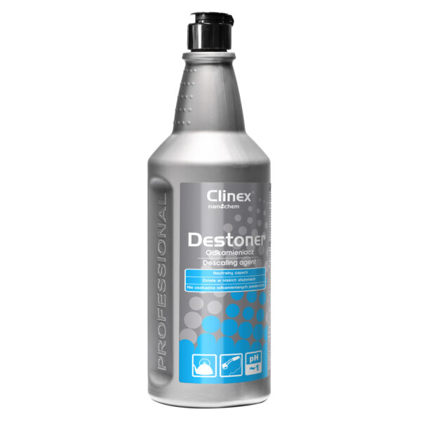 Koncentrat silny odkamieniacz do urządzeń gastronomicznych CLINEX Destoner 1L 1 1011374 77 501 5907513272465 clinex destoner 1l