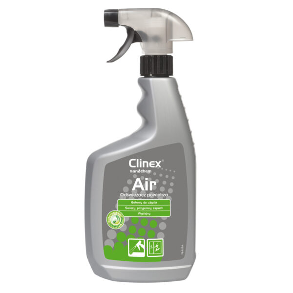 Skuteczny odświeżacz powietrza rozpylany na powierzchnie CLINEX Air - Nuta Relaksu 650ML 1 1011427 77 654 5907513273325 clinex air nuta relaksu 650ml