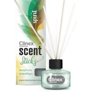 Patyczki kadzidełka zapachowe do odświeżania pomieszczeń CLINEX Scent Sticks SPIRIT 45ml 1 Patyczki kadzidełka zapachowe do odświeżania pomieszczeń CLINEX Scent Sticks SPIRIT 45ml - obrazek 1