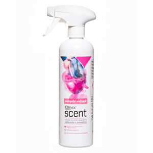 Skoncentrowany odświeżacz powietrza rozpylany na powierzchnie CLINEX Scent - Paryski Wdzięk 500ML 3 Skoncentrowany odświeżacz powietrza rozpylany na powierzchnie CLINEX Scent - Paryski Wdzięk 500ML - obrazek 2