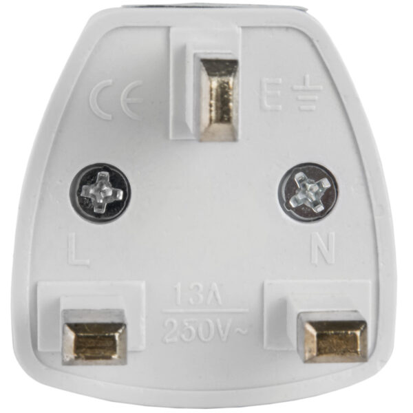 Przejściówka adapter wtyczki EU-UK (G) 230V- 250V 13A 4 1012306 5
