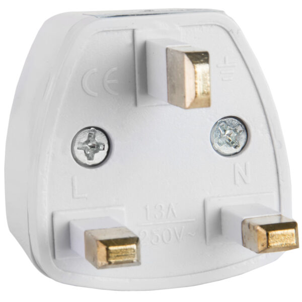 Przejściówka adapter wtyczki EU-UK (G) 230V- 250V 13A 5 1012306 6