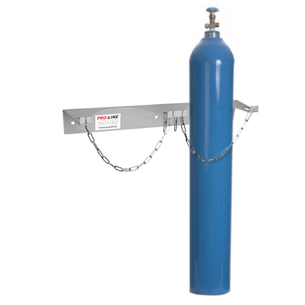 Uchwyt ścienny na 2 butle gazowe maks. śr. butli 250 mm PRO-LINE 2 1013440 2