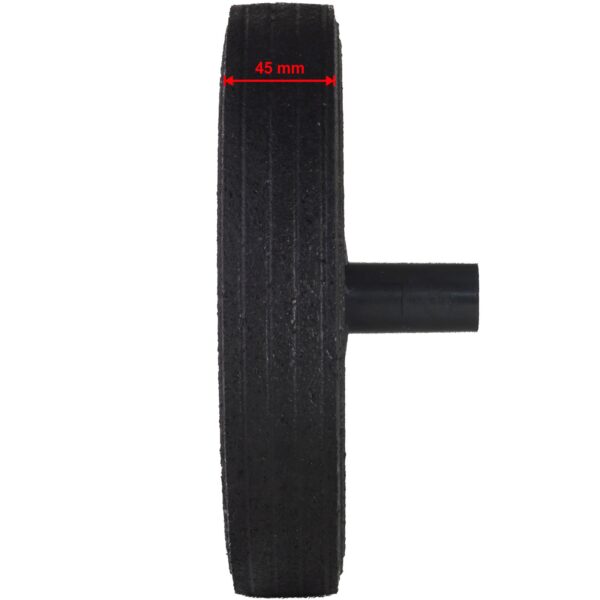 Koło kółko do kubła kontenera na odpady gumowe śr. 250mm 5 1014402 7