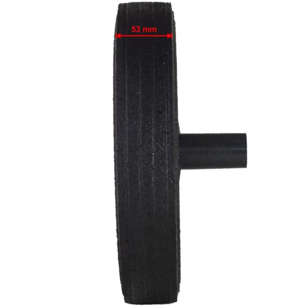 Koło kółko do kubła kontenera na odpady gumowe śr. 300mm 6 1014403 7