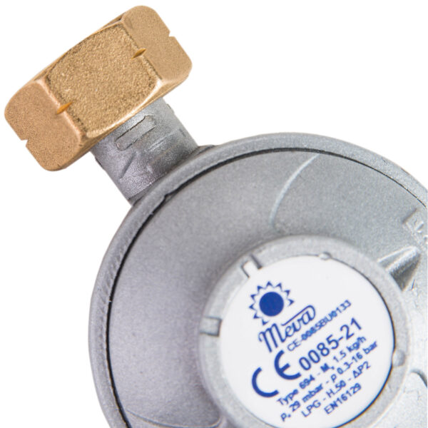 Reduktor ciśnienia gazu do butli gazowej LPG 37mbar 1,5kg/h Typ 694 2 1015067 5 regulator cisnienia do gazu z butli