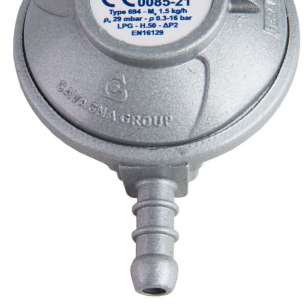 Reduktor ciśnienia gazu do butli gazowej LPG 37mbar 1,5kg/h Typ 694 3 1015067 6