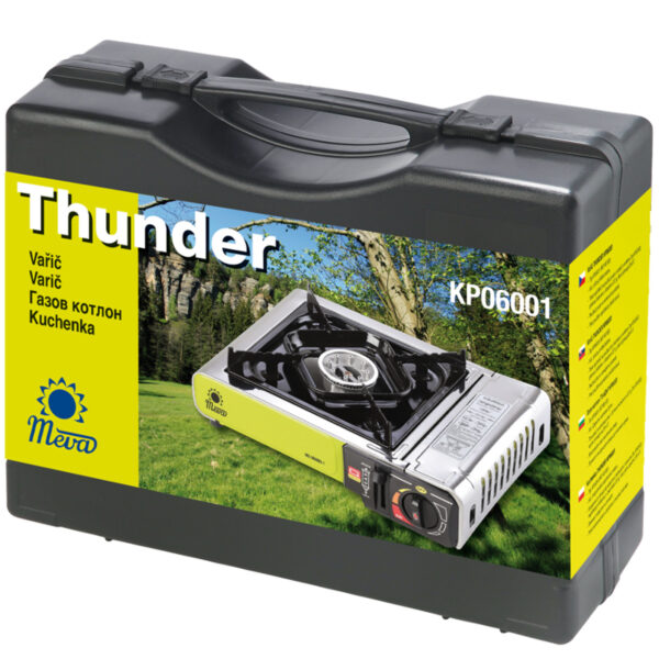 Kuchenka turystyczna kempingowa gazowa THUNDER PRO 2kW 4 1015235 3 kuchenka gazowa na kemping meva thunder dystrybutor