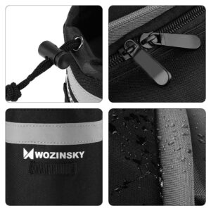 Torba rowerowa na bagażnik z paskiem na ramię 6l czarny 12 Torba rowerowa na bagażnik z paskiem na ramię 6l czarny - obrazek 3