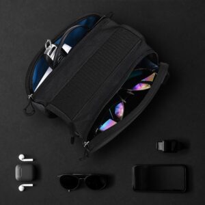 Torba rowerowa na ramę + odczepiany pokrowiec na telefon do 6.5"" 1.5l czarna 19 Torba rowerowa na ramę + odczepiany pokrowiec na telefon do 6.5"" 1.5l czarna - obrazek 9