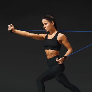 Ekspander do ćwiczeń gumy do fitness + akcesoria ZESTAW 20 Ekspander do ćwiczeń gumy do fitness + akcesoria ZESTAW - obrazek 10