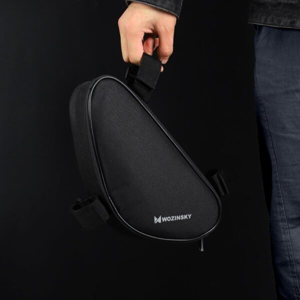 Torba rowerowa na ramę roweru 1.5 l czarny 7 1016467 8 torba rowerowa na rame roweru 15 l czar wozinsky hurtownia sklep