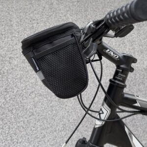 Torba rowerowa na kierownicę z etui na telefon 2 l czarny 21 Torba rowerowa na kierownicę z etui na telefon 2 l czarny - obrazek 11