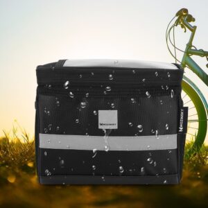 Torba rowerowa na kierownicę z etui na telefon 2 l czarny 19 Torba rowerowa na kierownicę z etui na telefon 2 l czarny - obrazek 9