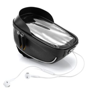 Torba rowerowa na kierownicę z etui na telefon 1 l czarna 18 Torba rowerowa na kierownicę z etui na telefon 1 l czarna - obrazek 8