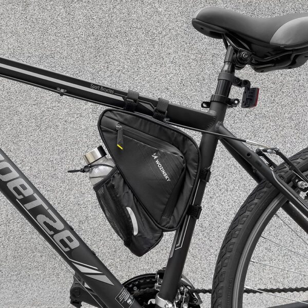 Torba rowerowa pod ramę 1.5l czarna 9 1016479 10 torba rowerowa pod rame 15l czarna wozinsky hurtownia sklep
