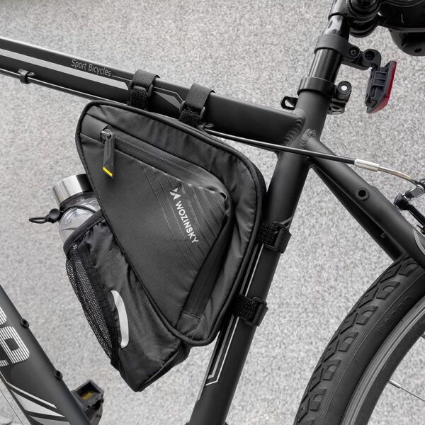 Torba rowerowa pod ramę 1.5l czarna 10 1016479 11 torba rowerowa pod rame 15l czarna wozinsky hurtownia sklep