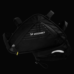Torba rowerowa pod ramę 1.5l czarna 14 Torba rowerowa pod ramę 1.5l czarna - obrazek 4