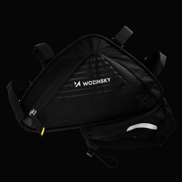 Torba rowerowa pod ramę 1.5l czarna 3 1016479 4 torba rowerowa pod rame 15l czarna wozinsky hurtownia sklep