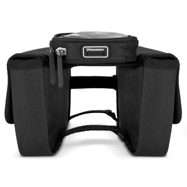 Torba rowerowa na ramę sakwa na rower wodoodporne etui na telefon 1.5l czarny 4 1016486 5 torba rowerowa na rame sakwa na rower wo wozinsky hurtownia sklep
