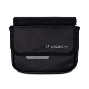 Torba rowerowa na ramę sakwa na rower wodoodporne etui na telefon 1.5l czarny 16 Torba rowerowa na ramę sakwa na rower wodoodporne etui na telefon 1.5l czarny - obrazek 6