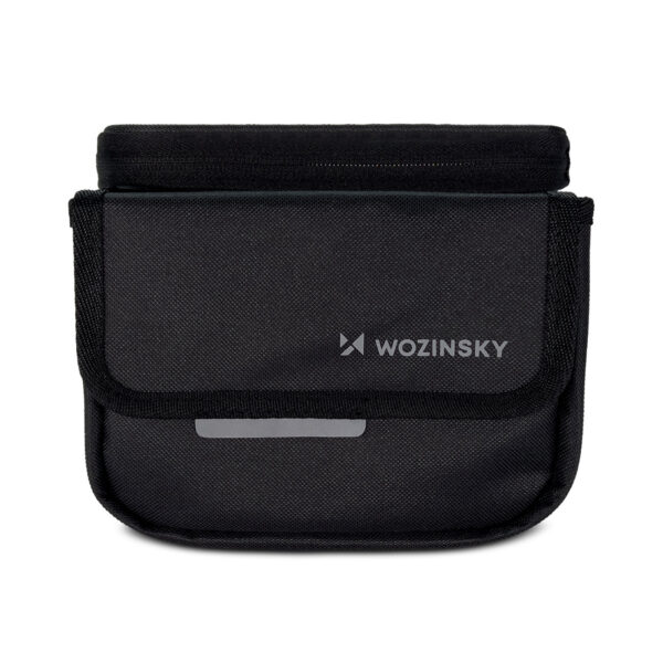 Torba rowerowa na ramę sakwa na rower wodoodporne etui na telefon 1.5l czarny 5 1016486 6 torba rowerowa na rame sakwa na rower wo wozinsky hurtownia sklep