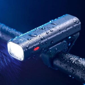Lampka rowerowa przednia USB białe światło 4 tryby pracy czarna 19 Lampka rowerowa przednia USB białe światło 4 tryby pracy czarna - obrazek 9