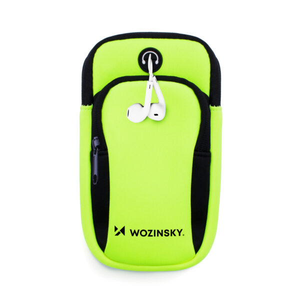 Opaska na telefon do biegania armband zielona 1 1016511 2 opaska na telefon do biegania armband zi wozinsky hurtownia sklep