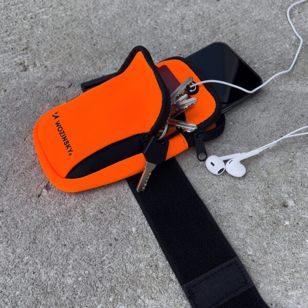 Opaska na telefon do biegania armband różowa 10 1016512 11 opaska na telefon do biegania armband ro wozinsky hurtownia sklep