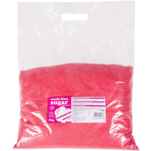 Kolorowy cukier do waty cukrowej czerwony o smaku arbuzowym 5kg 4 Kolorowy cukier do waty cukrowej czerwony o smaku arbuzowym 5kg - obrazek 2