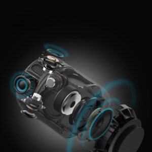 Bezprzewodowy głośnik Bluetooth Element T6 Max 60W czarny 14 Bezprzewodowy głośnik Bluetooth Element T6 Max 60W czarny - obrazek 4