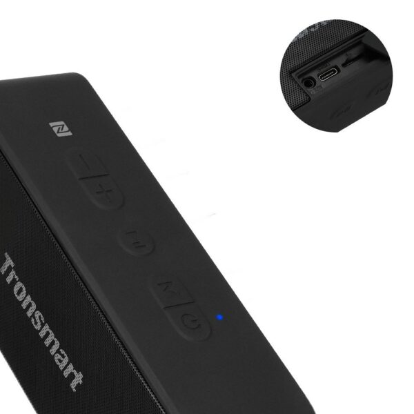 Bezprzewodowy głośnik Bluetooth Element T2 Plus 20W czarny 2 1016545 3 bezprzewodowy glosnik bluetooth element tronsmart hurtownia sklep