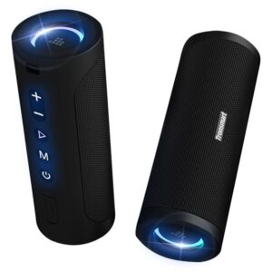 Bezprzewodowy głośnik Bluetooth T6 Pro 45W + LED czarny 8 Bezprzewodowy głośnik Bluetooth T6 Pro 45W + LED czarny - obrazek 1