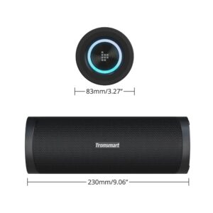 Bezprzewodowy głośnik Bluetooth T6 Pro 45W + LED czarny 10 Bezprzewodowy głośnik Bluetooth T6 Pro 45W + LED czarny - obrazek 3