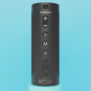 Bezprzewodowy głośnik Bluetooth T6 Pro 45W + LED czarny 13 Bezprzewodowy głośnik Bluetooth T6 Pro 45W + LED czarny - obrazek 6