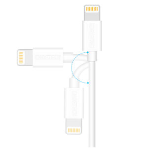 Kabel przewód MFI USB - Lightning 1.2m biały 13 Kabel przewód MFI USB - Lightning 1.2m biały - obrazek 3