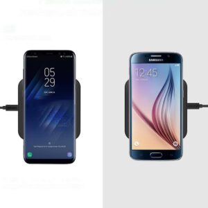 Ładowarka bezprzewodowa Qi 10W do telefonu i słuchawek czarny 8 Ładowarka bezprzewodowa Qi 10W do telefonu i słuchawek czarny - obrazek 2