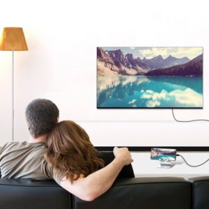 Kabel przewód USB Typ C - HDMI 4K 30Hz 3m czarny 21 Kabel przewód USB Typ C - HDMI 4K 30Hz 3m czarny - obrazek 11