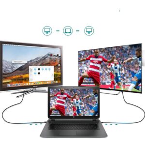 Kabel przewód USB Typ C - HDMI 4K 30Hz 3m czarny 19 Kabel przewód USB Typ C - HDMI 4K 30Hz 3m czarny - obrazek 9